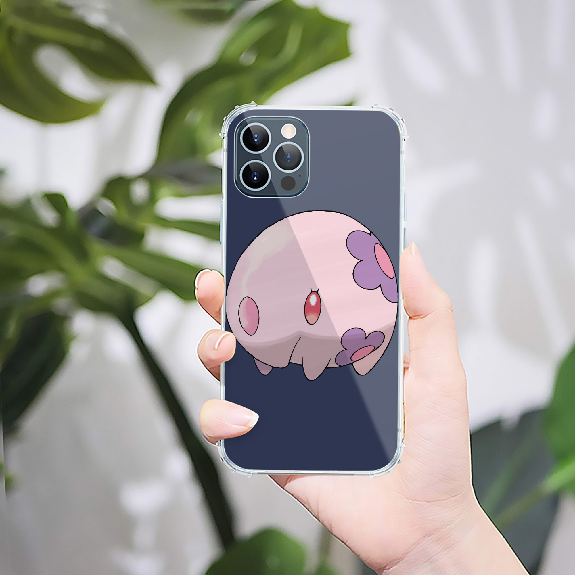 （画像用） ポケットモンスター Pokémon 【iPhone 12シリーズ対応】透明スマホケース（クリアソフトケース）